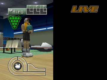 Super Bowling (USA) screen shot game playing